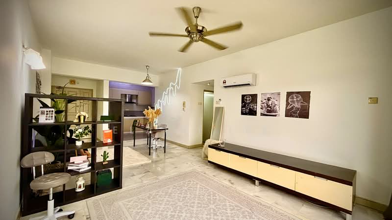 Condominium for Sale at South View @ One Ampang Avenue - Elaine Lee - Living Room & Dining - PropertyGuru.com.my