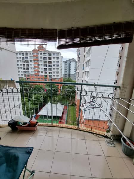 Apartment for Rent at Kenanga Apartments - Rain Leow - Balcony - PropertyGuru.com.my