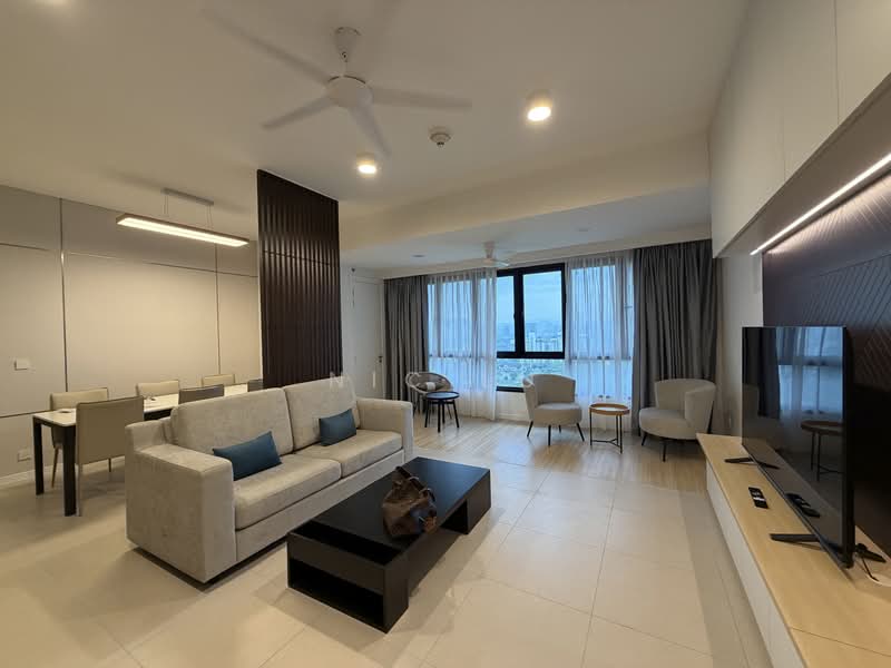 Service Residence for Rent at Kami - Nic Lu - Living Room - PropertyGuru.com.my