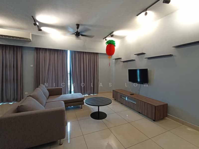 Servis Apartment untuk Disewa di G Residence - Nicholas Low - Living Room - PropertyGuru.com.my