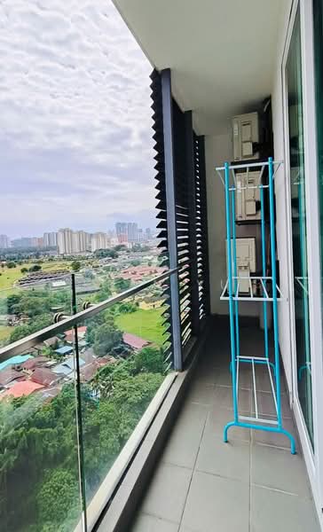 Service Residence for Rent at Sentul Point - Kean Yu - Balcony - PropertyGuru.com.my