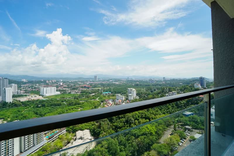 Condominium for Sale at The Peak Vista - Vincent Chong - Master Bedroom Balcony - PropertyGuru.com.my