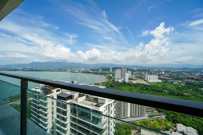 Condominium for Sale at The Peak Vista - Vincent Chong - Master Bedroom Balcony - PropertyGuru.com.my