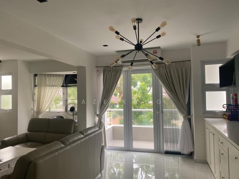 Condominium for Rent at Marina Bay Condominium - Kaze Kang - Living Room - PropertyGuru.com.my