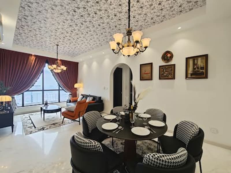 Service Residence for Sale at Setia Sky 88 - Xin Yi - Living Room - PropertyGuru.com.my