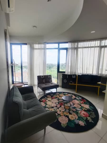Service Residence for Rent at Arte S - Teoh Kim Leong - Living Room - PropertyGuru.com.my