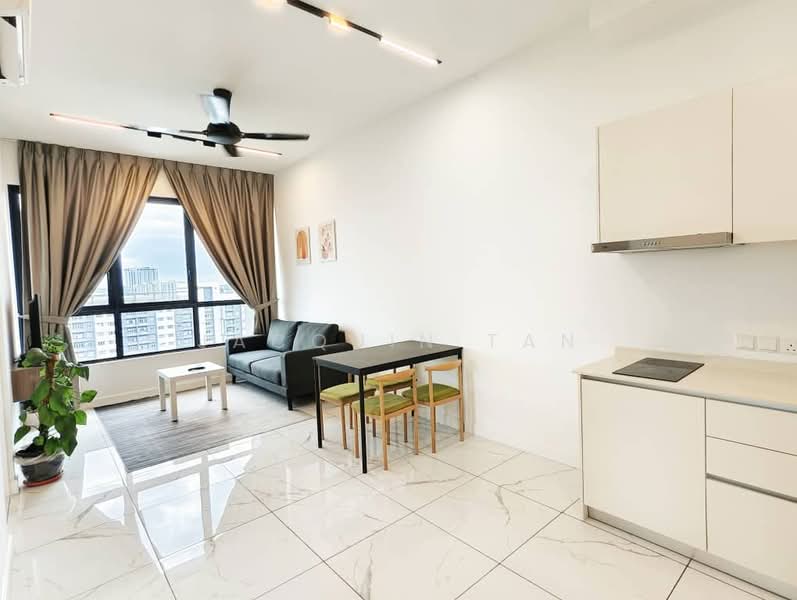 Servis Apartment untuk Dijual di Cubic Botanical - Jacquin Tan - Living Room - PropertyGuru.com.my