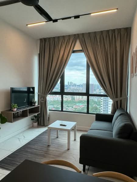 Servis Apartment untuk Dijual di Cubic Botanical - Jacquin Tan - Living Room - PropertyGuru.com.my