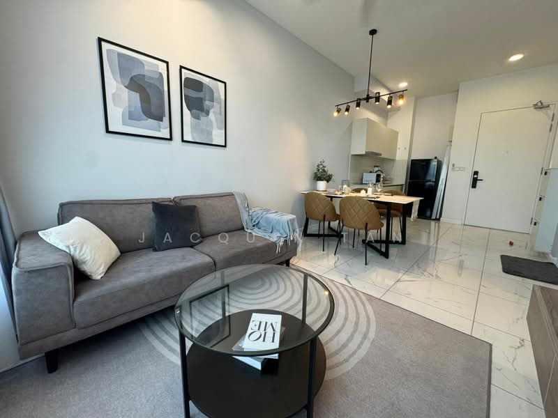 Servis Apartment untuk Dijual di Cubic Botanical - Jacquin Tan - Living Room - PropertyGuru.com.my
