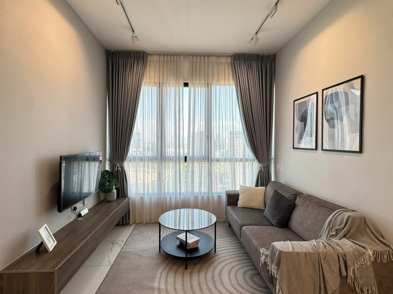 Servis Apartment untuk Dijual di Cubic Botanical - Jacquin Tan - Living Room - PropertyGuru.com.my