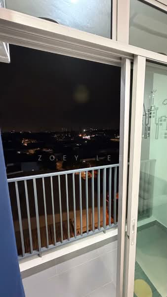 Service Residence for Rent at Aliff Heights (Residensi Mutiara Indah) - Zoey Lee - Balcony - PropertyGuru.com.my