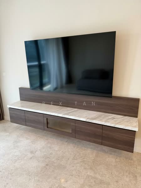 Service Residence for Rent at TRX Residences - Rex Tan - Living Room - PropertyGuru.com.my