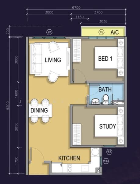 M Grand Minori untuk Untuk Dijual - RM 449,000, Mac 2026 - PropertyGuru.com.my