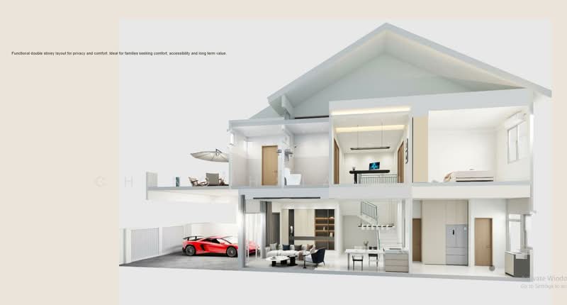 Rumah Teres 2-Tingkat untuk Dijual di Taman Nibong Tebal (Nibong Tebal) - Ching Hsian Lim - Living Room - PropertyGuru.com.my