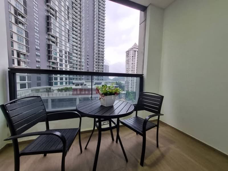 Service Residence for Sale at Arcoris Residences - Loges . - Balcony - PropertyGuru.com.my
