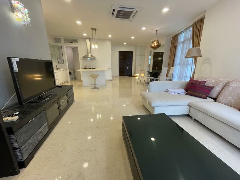 Condominium for Sale at Idaman Residence - Chelsea Tan - Living Room - PropertyGuru.com.my