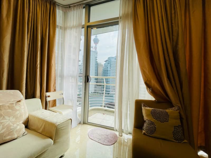 Condominium for Sale at Idaman Residence - Chelsea Tan - Living Room - PropertyGuru.com.my