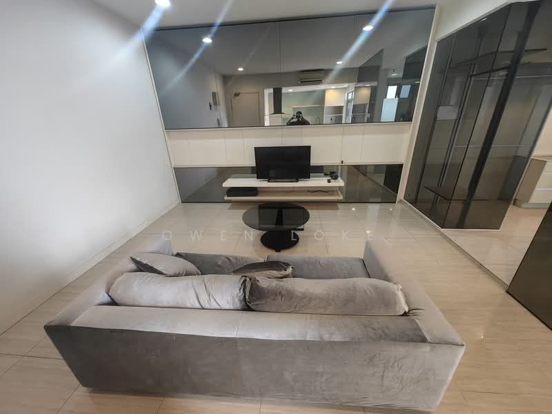 Service Residence for Rent at Eve Suite / NZX Square - Owen Loke - Living Room - PropertyGuru.com.my