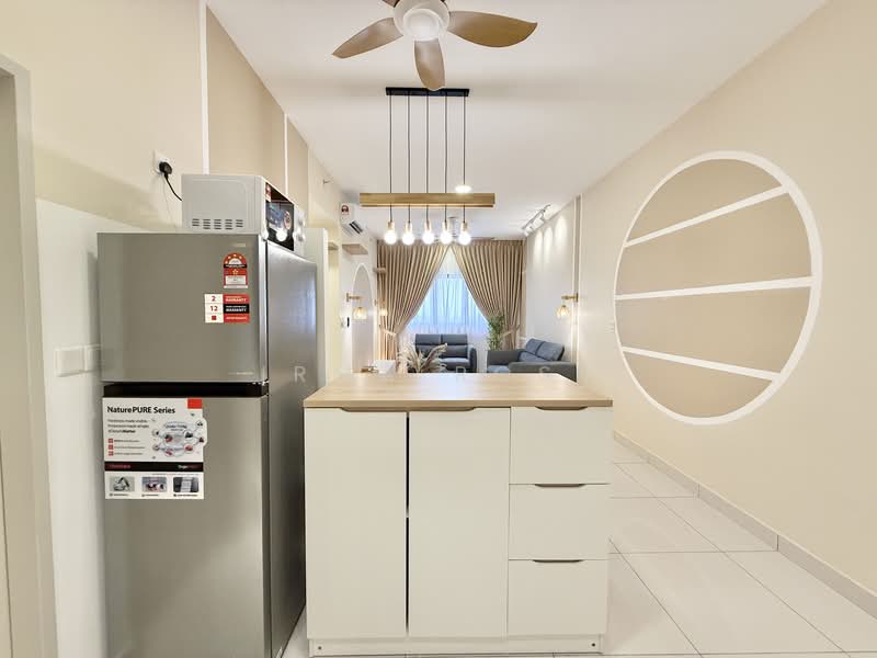 Servis Apartment untuk Disewa di Nexus Taman Pertama - Irma Rose - Living Room - PropertyGuru.com.my