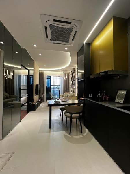 Service Residence for Sale at The Address @ Maxim Pelangi - Rachael Ng - Living Room - PropertyGuru.com.my