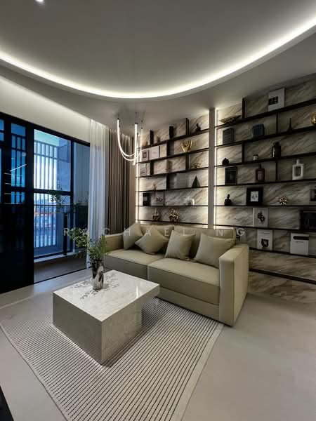 Service Residence for Sale at The Address @ Maxim Pelangi - Rachael Ng - Living Room - PropertyGuru.com.my