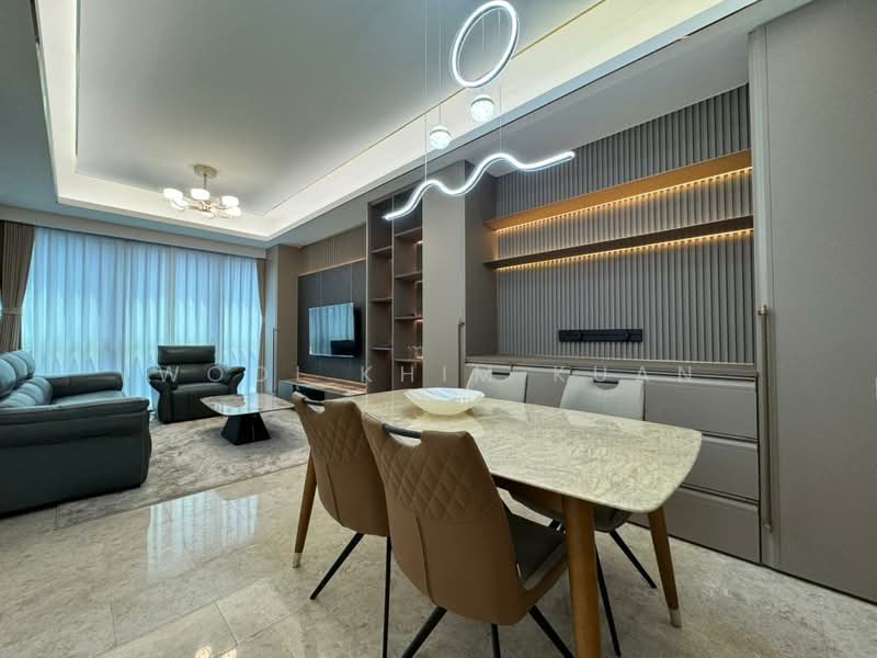TRX Residences untuk Untuk Disewa - RM 9,000 /bulan, Mac 2026 - Living Room - PropertyGuru.com.my