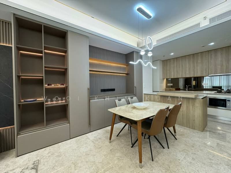 TRX Residences untuk Untuk Disewa - RM 9,000 /bulan, Mac 2026 - Dining Room - PropertyGuru.com.my