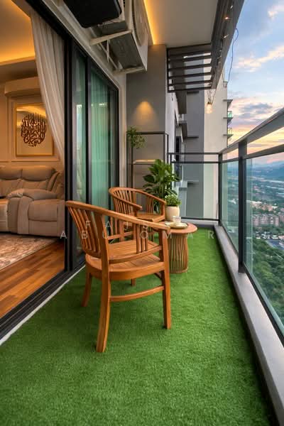 Condominium for Rent at Kaleidoscope (Residensi Setiawangsa) - Faisal Abu Omar - Balcony - PropertyGuru.com.my
