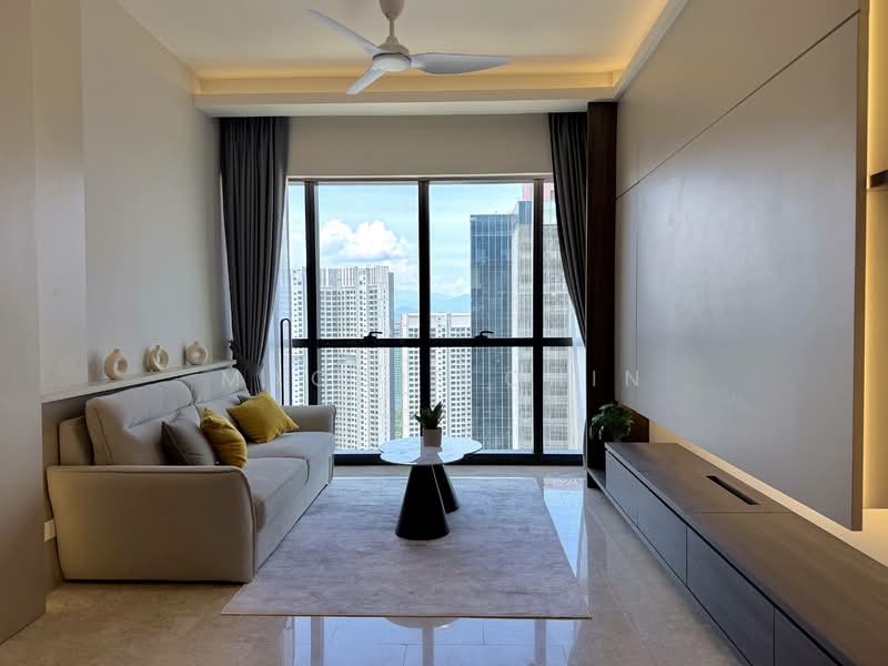 Service Residence for Rent at TRX Residences - Maggie Chin - Living Room - PropertyGuru.com.my