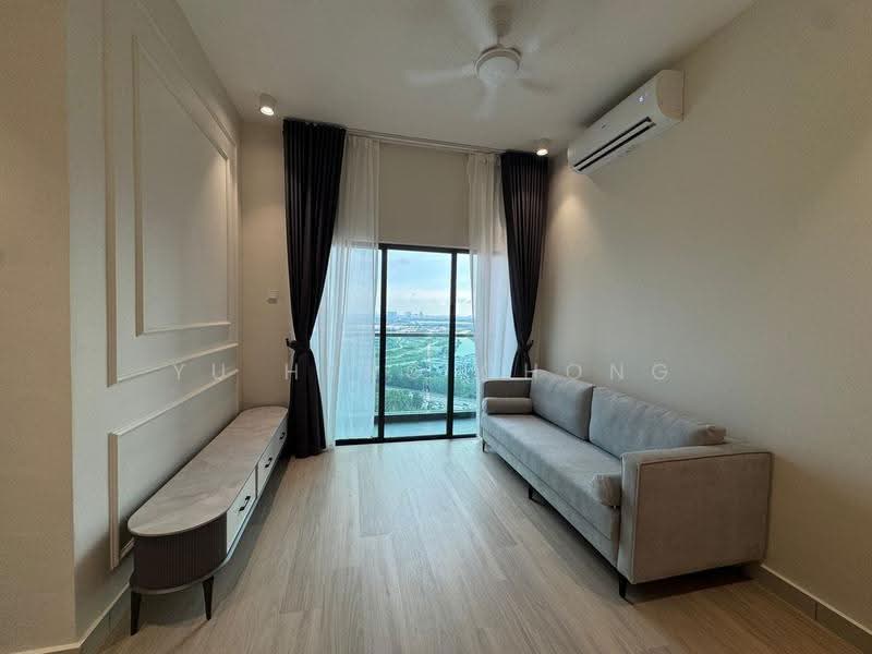 Apartment for Sale at D7 (D'Seven Lagoon Perdana) - Yu Heng Chong - Living Room - PropertyGuru.com.my