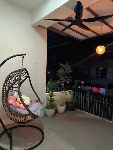 3-storey Terraced House for Rent in Tamansari (Rawang) - Angel Ang - Balcony - PropertyGuru.com.my