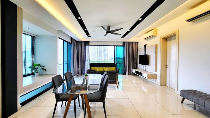 Condominium for Rent at One Central Park - Steven Lim - Living Room - PropertyGuru.com.my