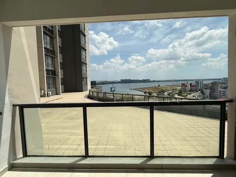Service Residence for Sale at R&F Princess Cove Phase 1 - Phang Elainne - Balcony - PropertyGuru.com.my