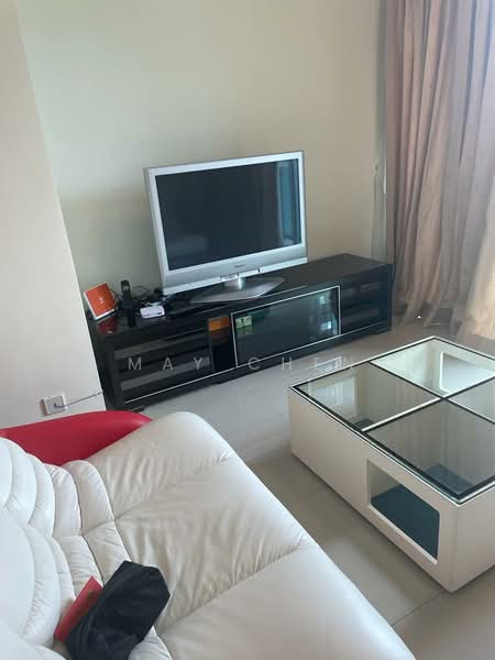 Servis Apartment untuk Dijual di Solaris Dutamas - May Chen - Living Room - PropertyGuru.com.my