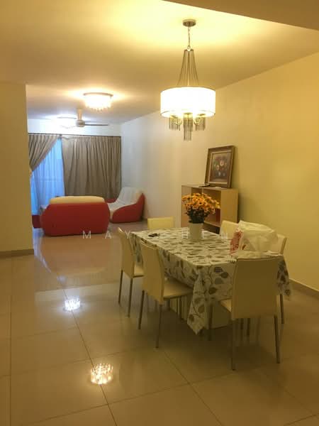 Servis Apartment untuk Dijual di Solaris Dutamas - May Chen - Living Room - PropertyGuru.com.my
