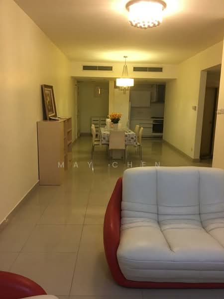 Servis Apartment untuk Dijual di Solaris Dutamas - May Chen - Living Room - PropertyGuru.com.my