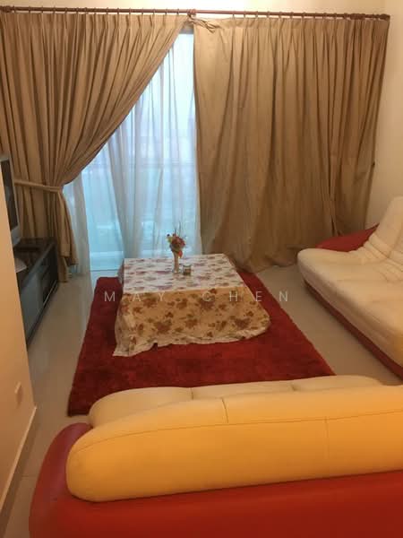 Servis Apartment untuk Dijual di Solaris Dutamas - May Chen - Living Room - PropertyGuru.com.my