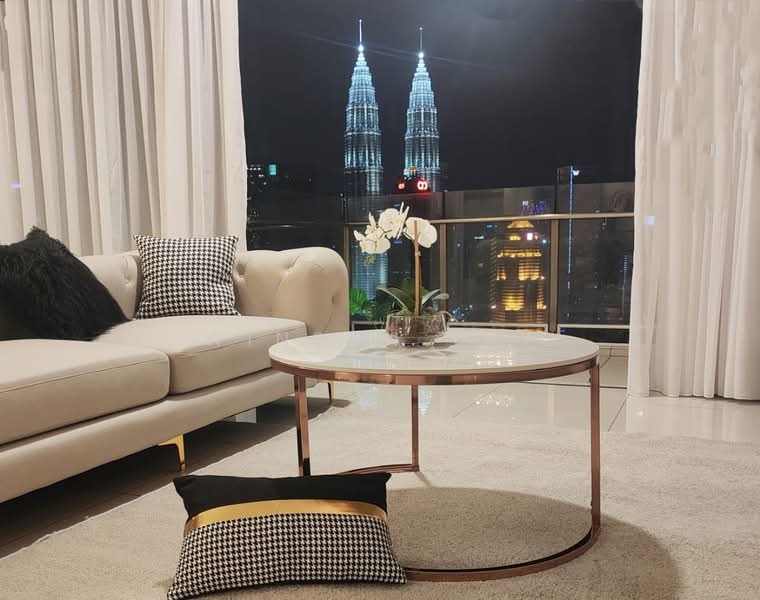 Setia SKY Residences untuk Untuk Dijual - RM 1,980,000, Mac 2026 - Living Room - PropertyGuru.com.my