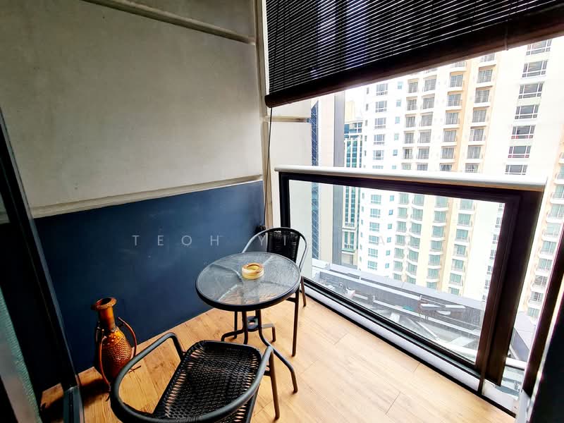Condominium for Sale at Condominium @ The Troika - Teoh Yie Hao - Balcony - PropertyGuru.com.my