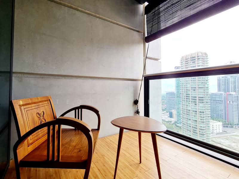 Condominium for Sale at Condominium @ The Troika - Teoh Yie Hao - Balcony - PropertyGuru.com.my
