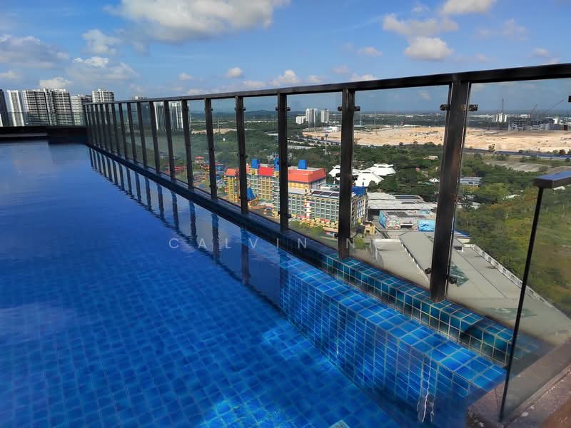 Service Residence for Sale at Afiniti Residences - Calvin Ng - Pool - PropertyGuru.com.my