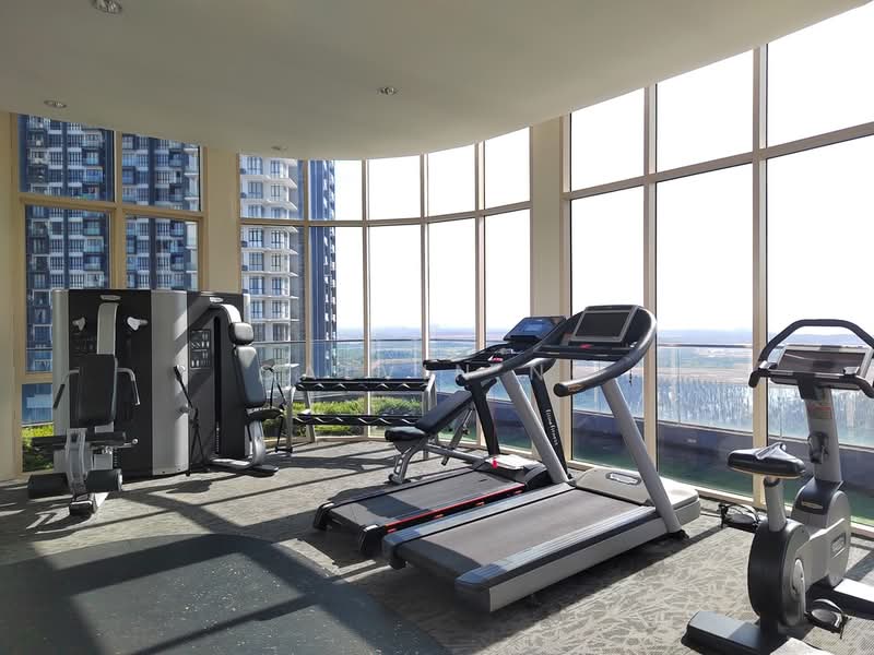 Service Residence for Sale at Afiniti Residences - Calvin Ng - Gym - PropertyGuru.com.my