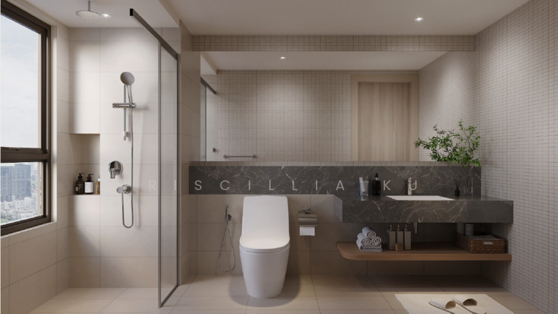 Condominium for Rent at Park Place - Priscillia Ku - Bathroom - PropertyGuru.com.my