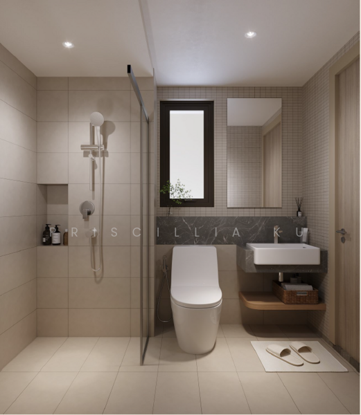 Condominium for Rent at Park Place - Priscillia Ku - Bathroom - PropertyGuru.com.my