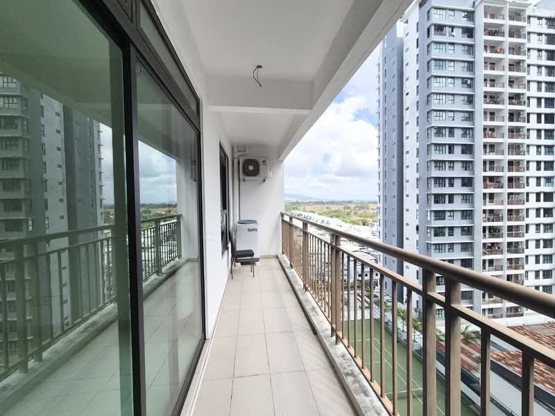 The Garden Residences untuk Untuk Disewa - RM 1,500 /bulan, Mac 2026 - Balcony - PropertyGuru.com.my