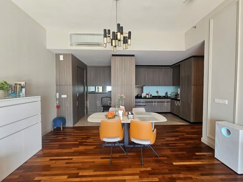 Service Residence for Sale at Straits Residences - Alisson Chew - Dining Room - PropertyGuru.com.my