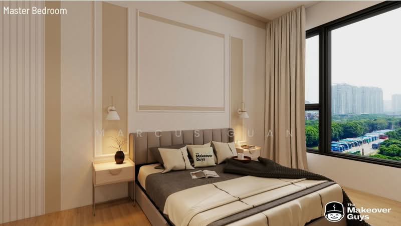 Kondominium untuk Disewa di Aetas Damansara - Marcus Guan - Master Bedroom - PropertyGuru.com.my