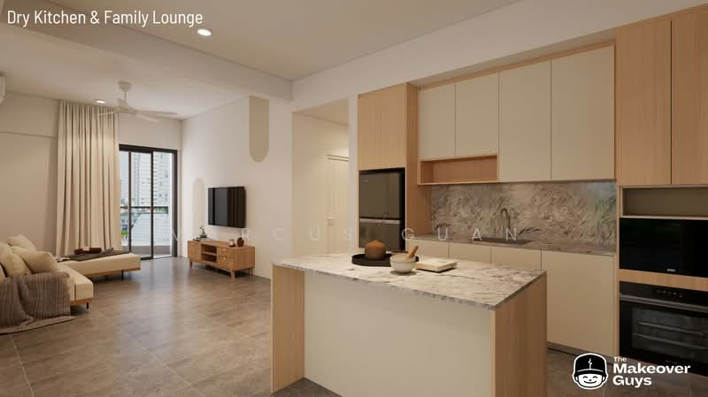 Kondominium untuk Disewa di Aetas Damansara - Marcus Guan - Living Room - PropertyGuru.com.my