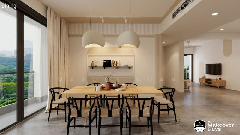 Kondominium untuk Disewa di Aetas Damansara - Marcus Guan - Dining Room - PropertyGuru.com.my