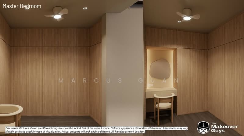Kondominium untuk Disewa di Aetas Damansara - Marcus Guan - Master Bedroom - PropertyGuru.com.my